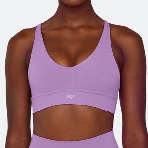 Set Active LuxForm Racer V Bra | Cosmo | Size M | Never Worn